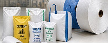 PP woven bags and rolls